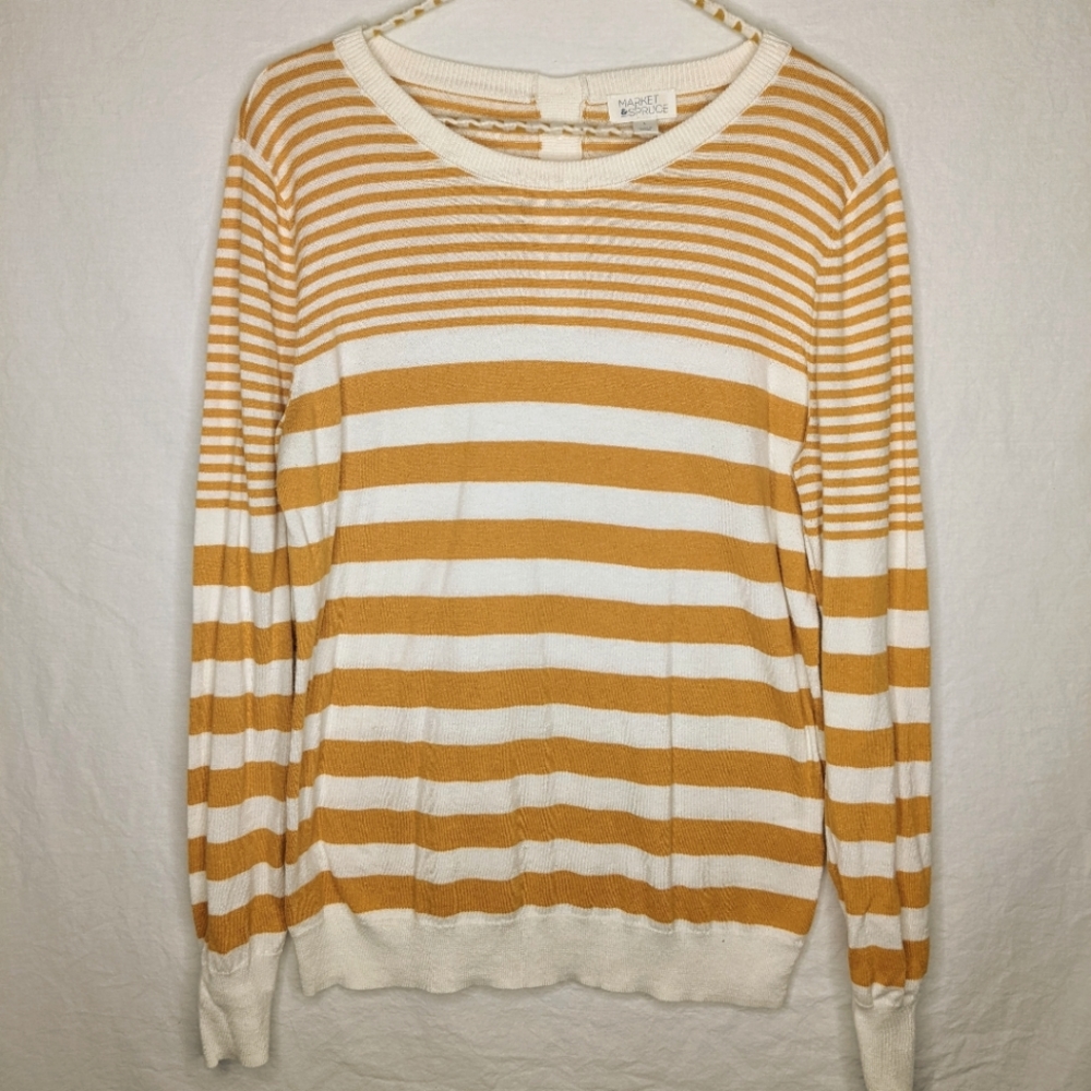 Market and Spruce cotton blend pullover sweater